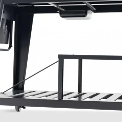 Gasoldrivet stekbord 16 kW | 4 rostfria brännare | Lockhart