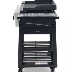 Gasoldrivet stekbord 16 kW | 4 rostfria brännare | Lockhart