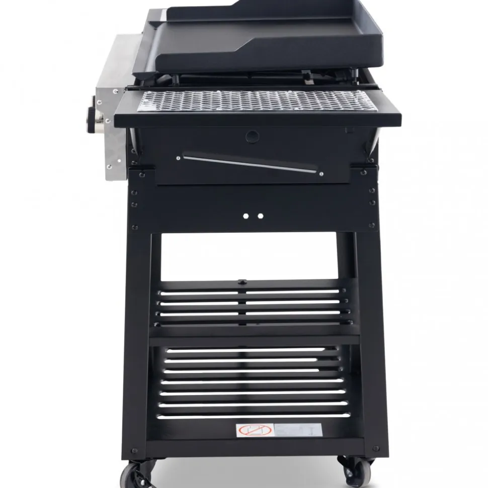 Gasoldrivet stekbord 16 kW | 4 rostfria brännare | Lockhart