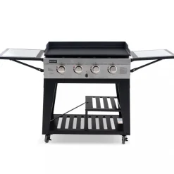 Gasoldrivet stekbord 16 kW | 4 rostfria brännare | Lockhart