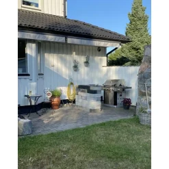 Gasolgrill i rostfritt stål | 5 Brännare och IR-Brännare | Dallas