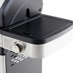 Gasolgrill 14.5 kW | 4 rostfria brännare & 1 sidobrännare | St. Louis