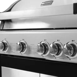 Gasolgrill med 4 rostfria brännare | Charleston
