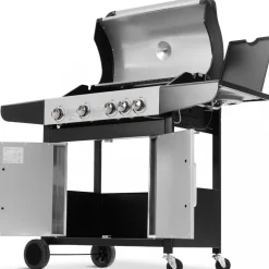 Gasolgrill med 4 rostfria brännare | Charleston