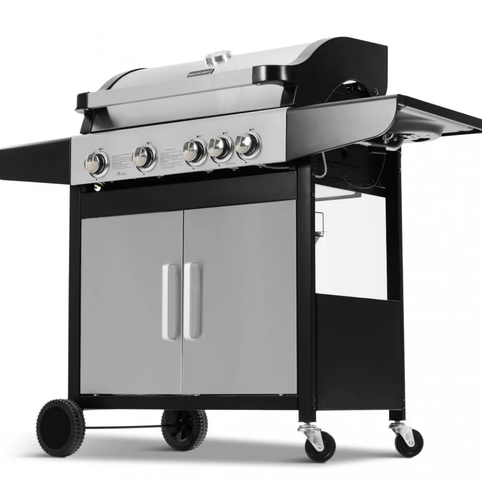 Gasolgrill med 4 rostfria brännare | Charleston