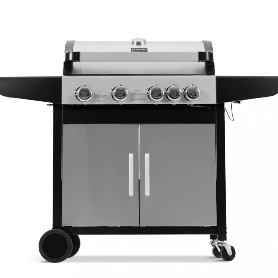 Gasolgrill med 4 rostfria brännare | Charleston