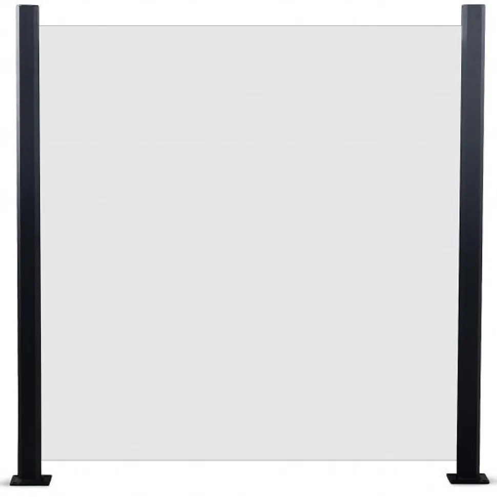 Glasräcke 5-pack | Klarglas | 1000×975 mm | 6 mm transparent