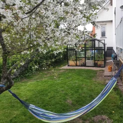 Glasväxthus 11,1m² | 4mm säkerhetsglas | 5 års stormgaranti