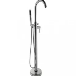 Golvblandare badkar | Engreppsblandare | Krom | FD-2207