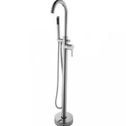 Golvblandare badkar | Engreppsblandare | Krom | FD-2207
