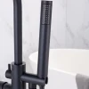 Golvblandare badkar | Fristående | FD-2207 | Svart