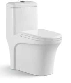 Golvstående toalett | Dubbelspolning | Modern design