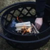 Habanero Eldstad / eldkorg i stål | Portabel grill för utomhusmiljö | Eldsland