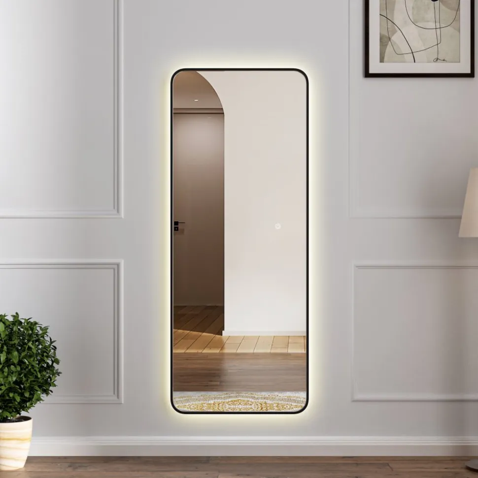 Hallspegel med LED-belysning | 150x60cm | Akali