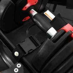 Hantelställ i stål | Maxlast 2x40kg | Trekkrunner