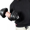 Hantlar 2x15kg ställbar vikt | Perfekt för hemmabruk | Trekkrunner