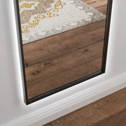 Helkroppsspegel | Valvformad | LED-belysning med dimmer | 170x50 cm | Samira
