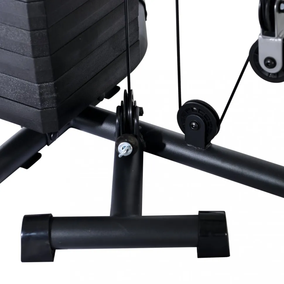 Hemmagym Slim-trainer | Komplett paket med 45kg vikter