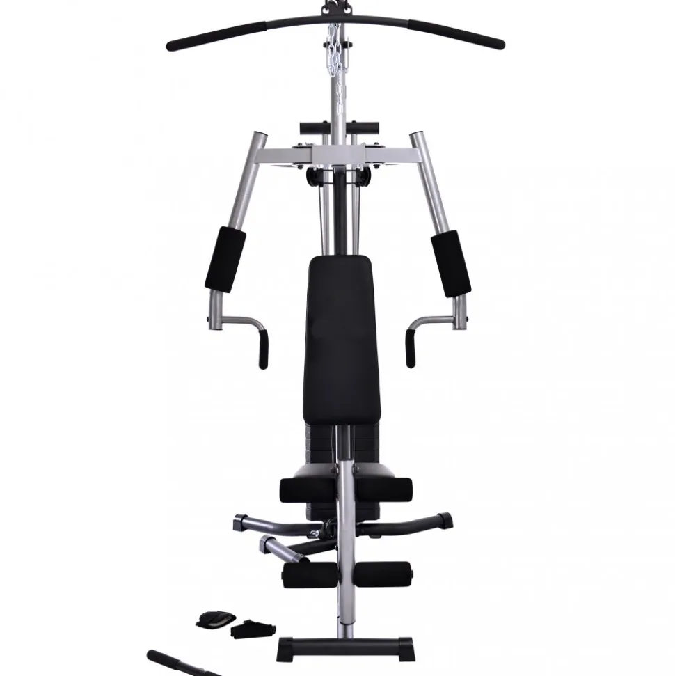 Hemmagym Slim-trainer | Komplett paket med 45kg vikter