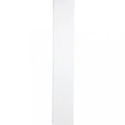 Högskåp badrum 180x30cm | Fyra hyllplan | Golvstående | Vit