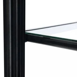 Högt miniväxthus | 4mm säkerhetsglas | Svart
