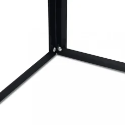 Högt miniväxthus | 4mm säkerhetsglas | Svart