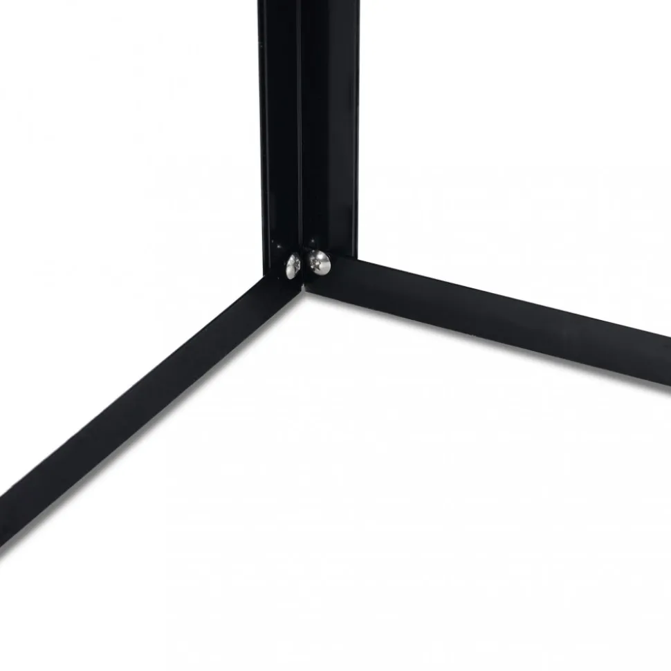 Högt miniväxthus | 4mm säkerhetsglas | Svart