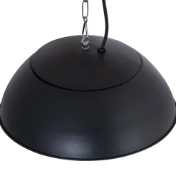 Hängande terrassvärmare | 1500W | Svart