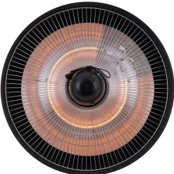 Hängande terrassvärmare | 1500W | Svart