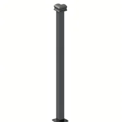Hörnstolpe 135° | 50x1070 mm | Slät design | Linius