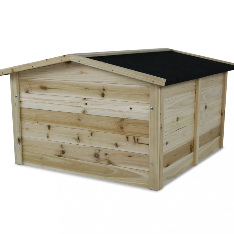 Hus/garage till robotgräsklippare - 87x80cm