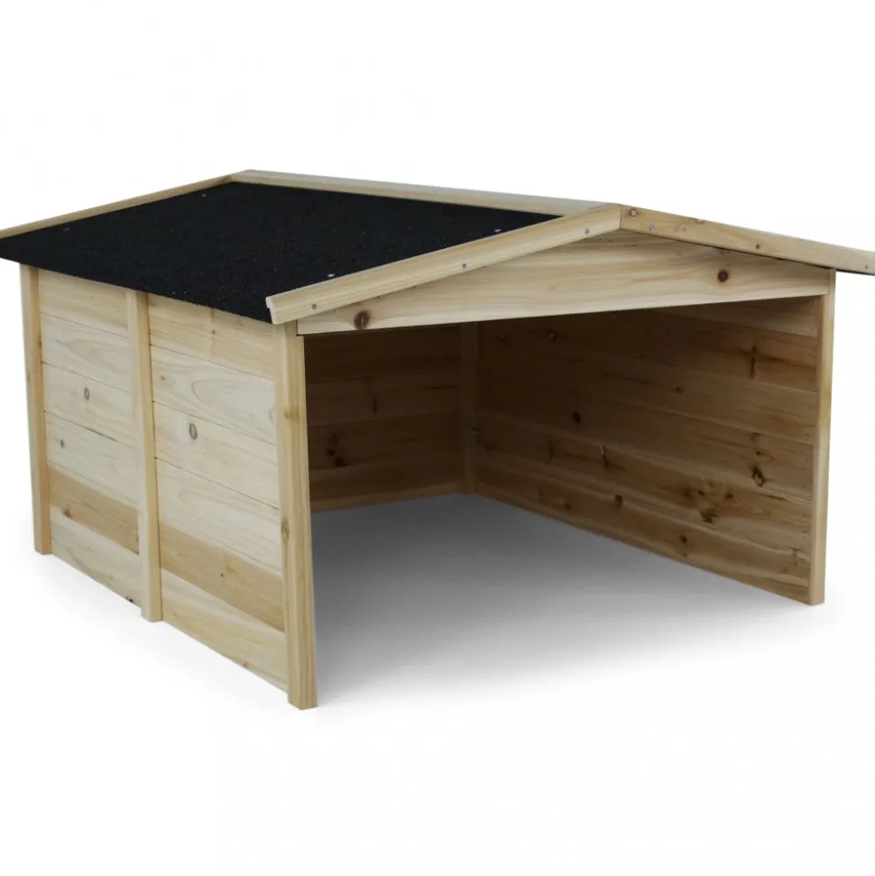 Hus/garage till robotgräsklippare - 87x80cm