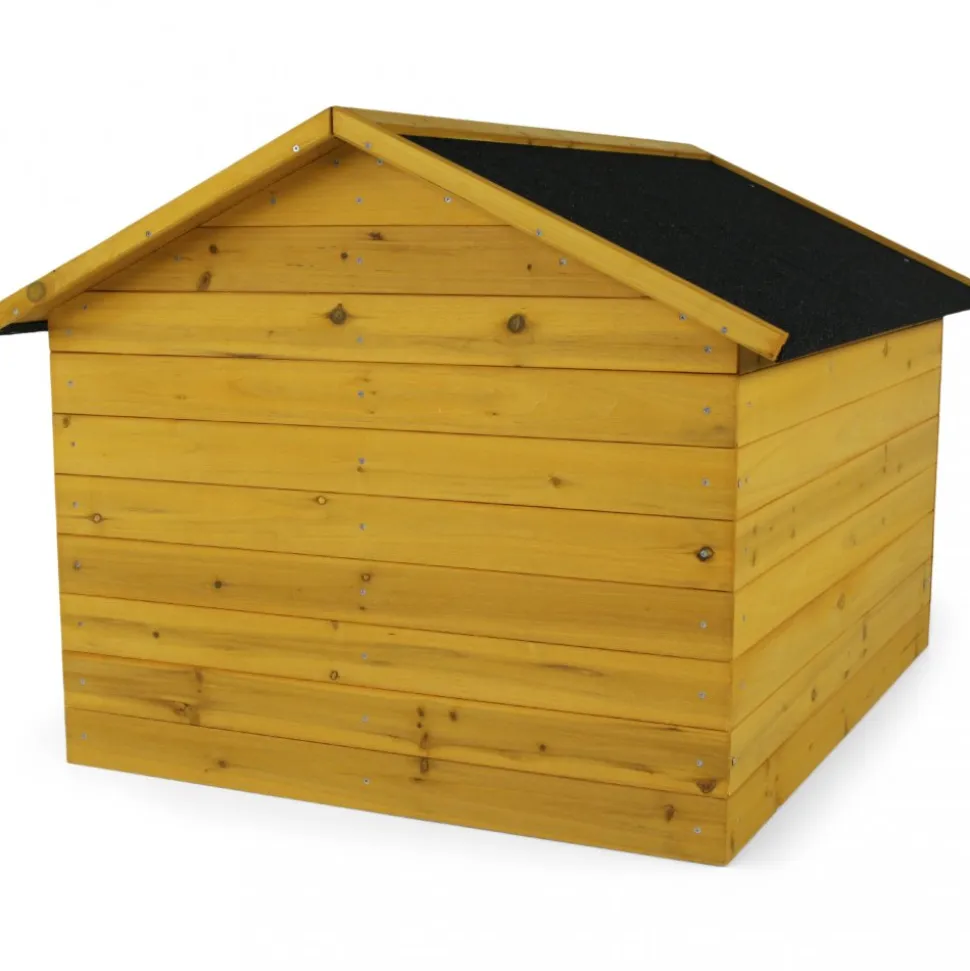 Hus/garage till robotgräsklippare - 104x86cm