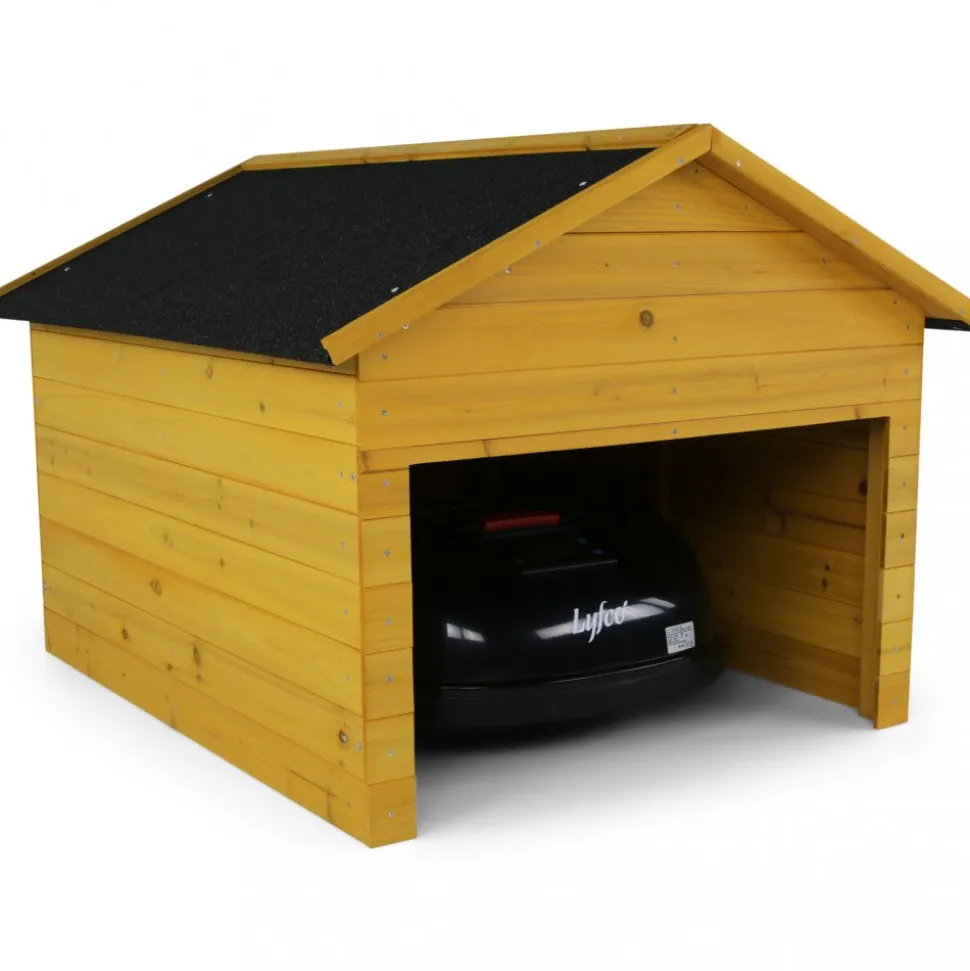 Hus/garage till robotgräsklippare - 104x86cm