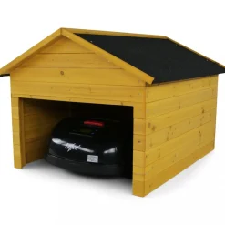 Hus/garage till robotgräsklippare - 104x86cm