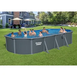 Hydrium 561CW Stålpool 7,32 x 3,66 x 1,32 m | Robust året runt-pool från Bestway