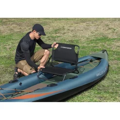 HydroForce Angler Elite Fiskekajak 380×99 cm | Fish ruler, ripstop & komplett set | Bestway (65197)
