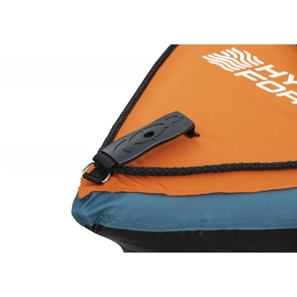 HydroForce Angler Elite Fiskekajak 380×99 cm | Fish ruler, ripstop & komplett set | Bestway (65197)