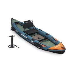 HydroForce Angler Elite Fiskekajak 380×99 cm | Fish ruler, ripstop & komplett set | Bestway (65197)