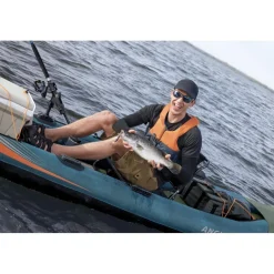 HydroForce Angler Elite Fiskekajak 380×99 cm | Fish ruler, ripstop & komplett set | Bestway (65197)