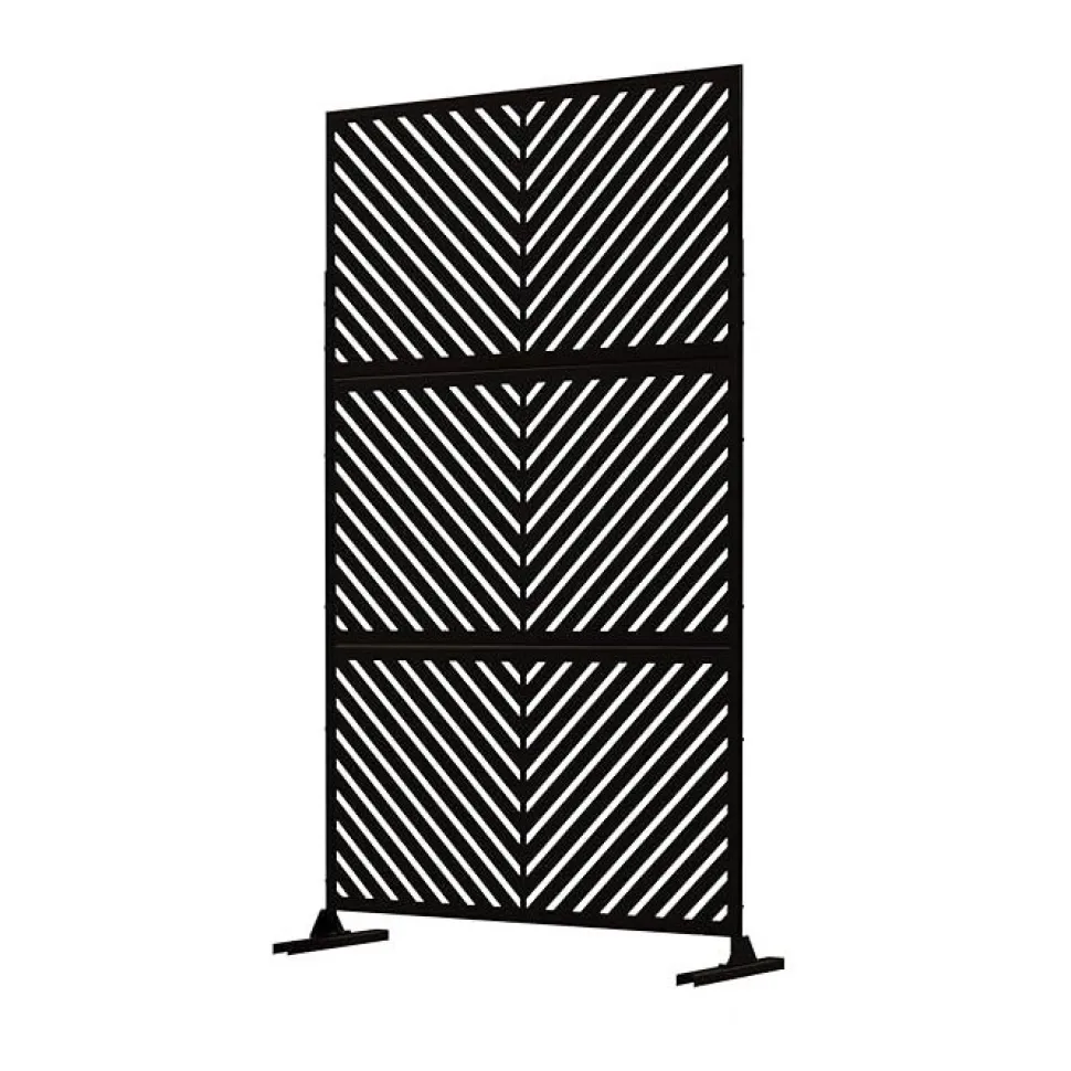 Insynsskydd | Inredningsskärm | 120x184 | Svart
