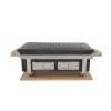 Japansk Hibachi Grill | Fyrkantig bordsgrill i keramik | 40×22×17 cm