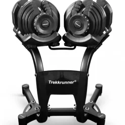 Justerbar hantel 39kg | 17 viktnivåer | Trekkrunner