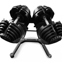 Justerbar hantel 39kg | 17 viktnivåer | Trekkrunner