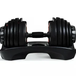 Justerbar hantel 2,5-24kg | 15 viktnivåer | Trekkrunner