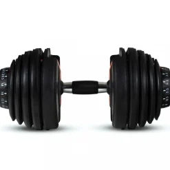 Justerbar hantel 2,5-24kg | 15 viktnivåer | Trekkrunner