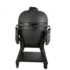 Kamadogrill Ø68 cm | Keramisk grill i matt svart med precisions­termometer