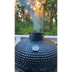 Kamado Grill | Keramisk Grill BBQ | Ø45 cm | Svart