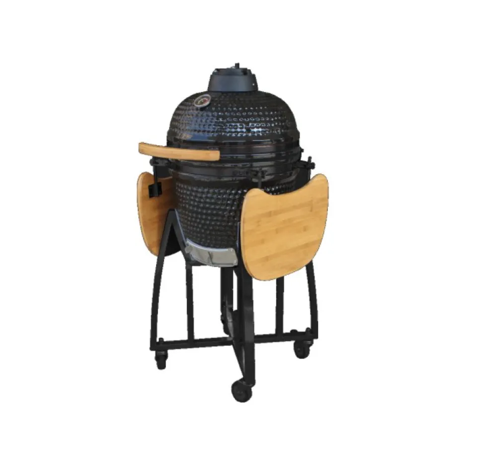 Kamado Grill | Keramisk Grill BBQ | Ø45 cm | Svart