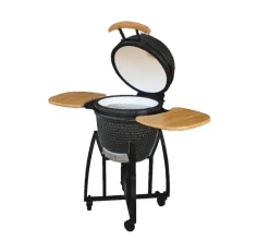Kamado Grill | Keramisk Grill BBQ | Ø45 cm | Svart